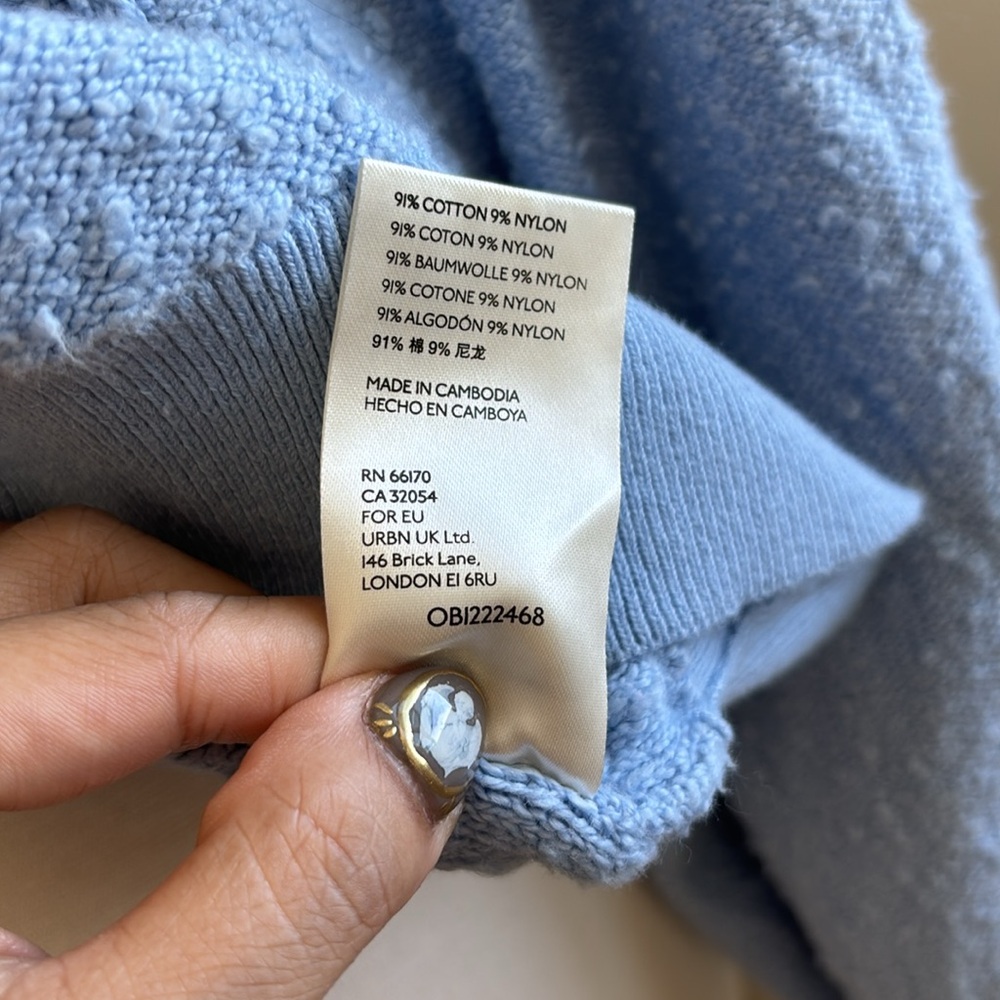 Free People Found My Friend oversized Boucle sweater - Picture 5 of 6